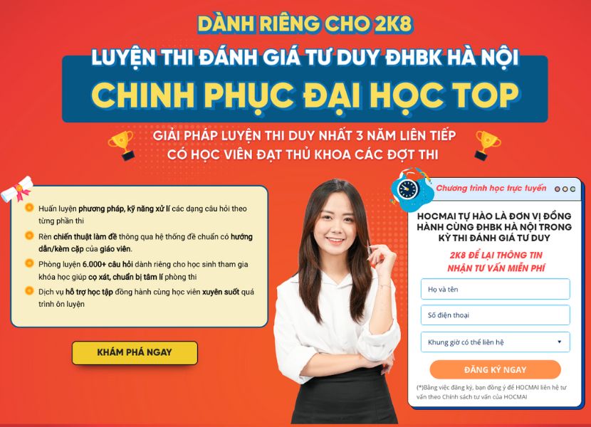 Lộ trình ôn luyện kỳ thi đánh giá tư duy hiệu quả tại nhà